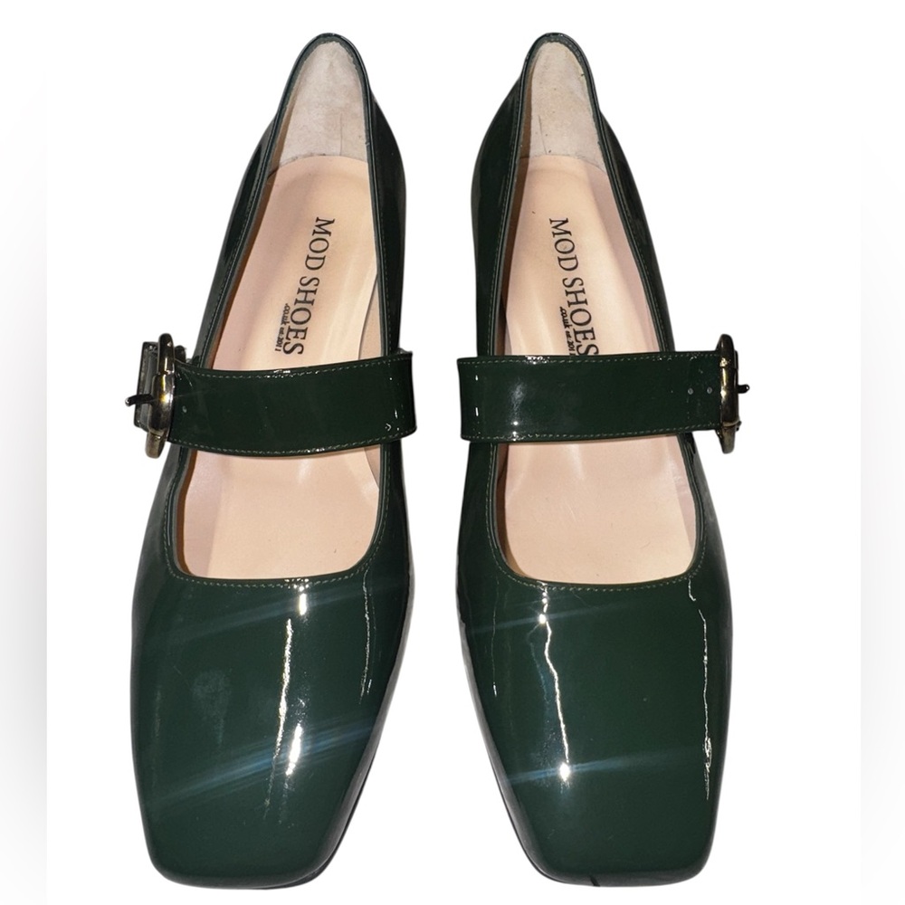 The Lola - Racing Green Patent Leather - Picture 6 of 9
